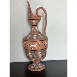 Handmade Pottery Pitcher Water Jug